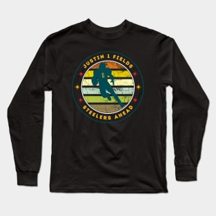 STEELERS AHEAD, JUSTIN FIELDS Long Sleeve T-Shirt